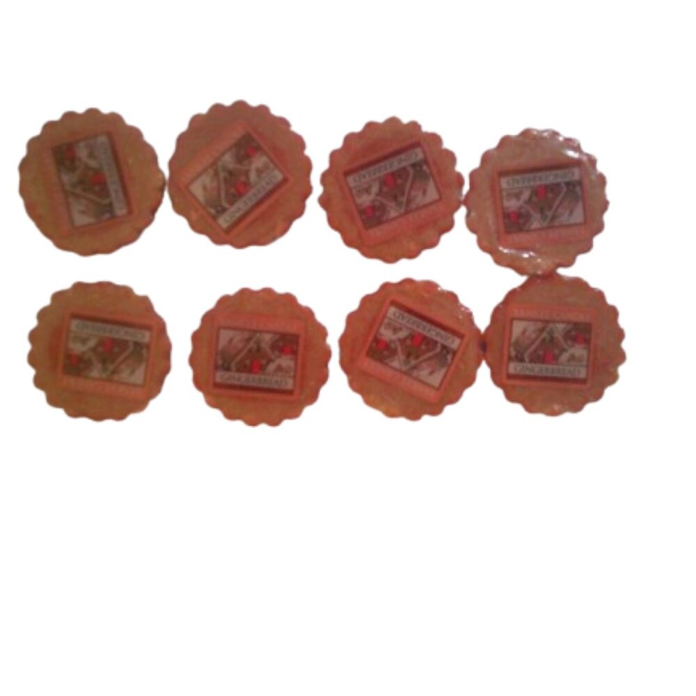 Yankee Candle 8 Tart Wax Melts New in package (8 pack) Gingerbread Scent